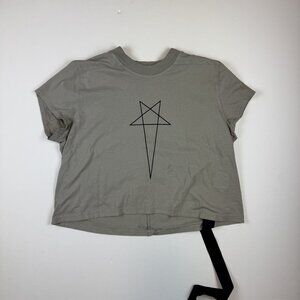 Rick Owens Pentagram Crop Top